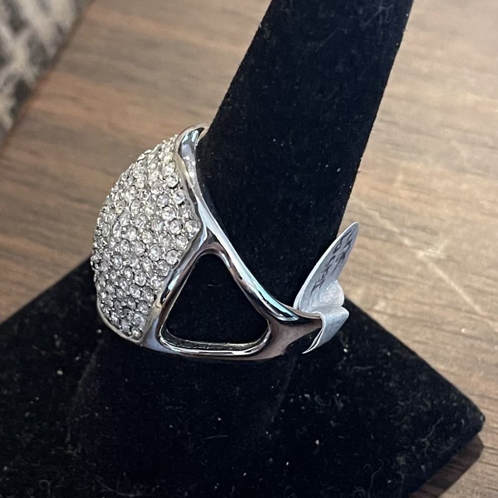JERSEY JEN Retired lia sophia ring Size 10 - Picture 2 of 2